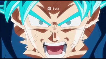 Goku vs AI monster (Sora AI 2)