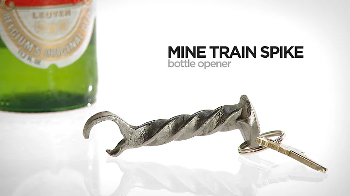 Mine Train Spike Bottle Opener