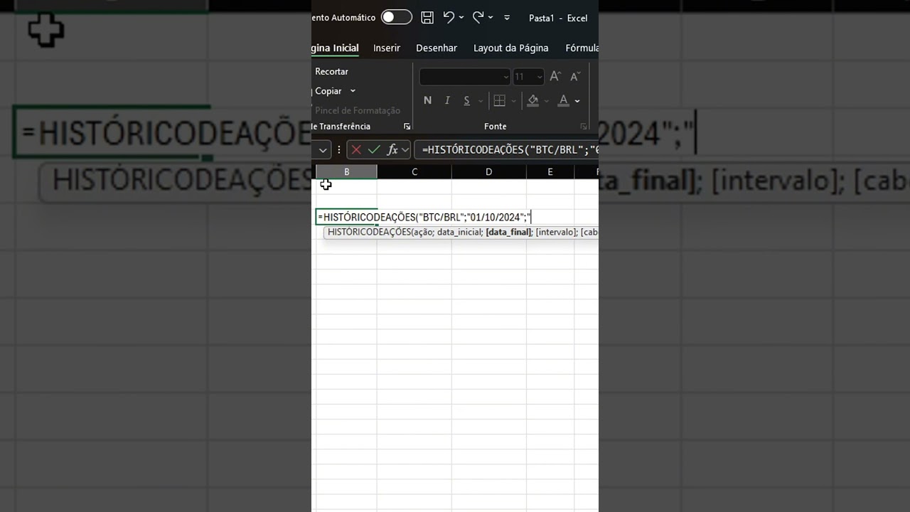 Cotação do Bitcoin em tempo real no Excel, é possível?...#excel #btc #dica  #tip - YouTube