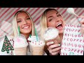 TRYING EVERY HOLIDAY ITEM AT STARBUCKS + GIVEAWAY