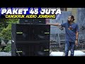 45 juta cangkruk audio jombang kelas ekonomis untuk panggung atau electone joss sub betavo speaker