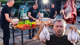 Carnicero corta un enorme cadáver de toro | selección de videos de cómo cocinar carne con verduras by GEORGY KAVKAZ Cocinero 703,573 views 8 months ago 3 hours, 10 minutes