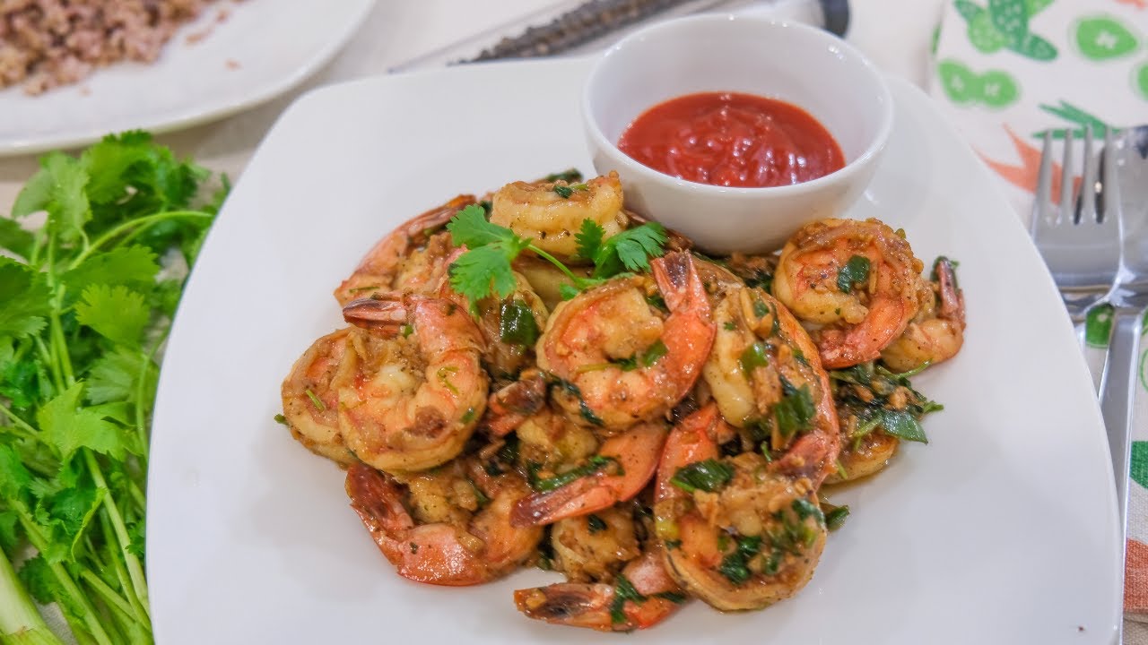 Black Pepper and Garlic Shrimp - Episode 224