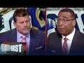 Mark Schlereth agrees with Belichick's comments on Rams' Aaron Donald | NFL | FIRST THINGS FIRST