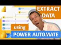 Extract Power BI data & measures with Power Automate
