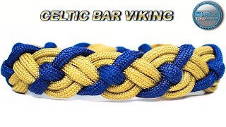How to Make a Paracord Bracelet Celtic Bar Viking Bracelet Tutorial