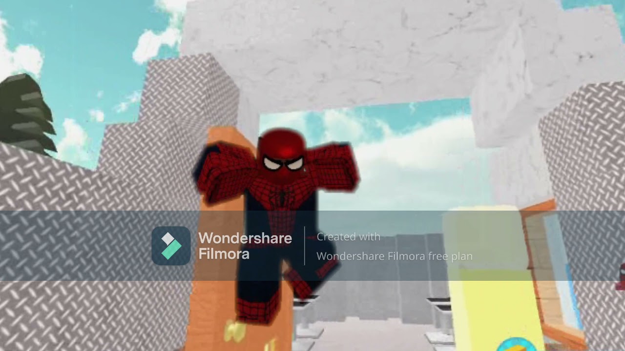 wondershare filmora X greenscreen test 2 (spiderman)
