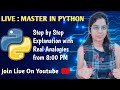 LIVE - Python OOPS Introduction | Easy Explained With Examples