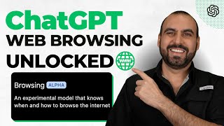 The Most SHOCKING ChatGPT Update: It can now Browse the Web! NO PLUGINS NEEDED ✅