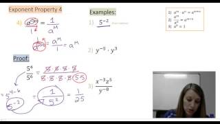 3: Exponent Property 4 - Negative Exponents (Bad Attitude)