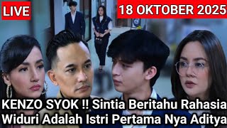 LIVE MERANGKAI KISAH INDAH HARI INI - KENZO SYOK! Sintia Beritahu Rahasia Widuri Adalah Istri Aditya