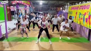 CINTA SATU MALAM|MELINDA|SENAM KERASI|ZUMBA #coreo #zinsarahsie #melindachannel #