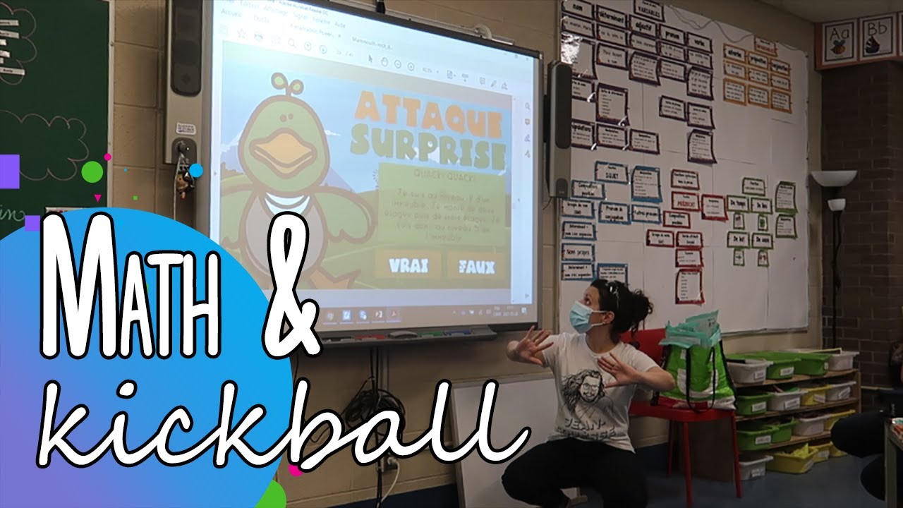 On s'amuse en math et on découvre le kick-ball | Weekly vlog #142 - YouTube