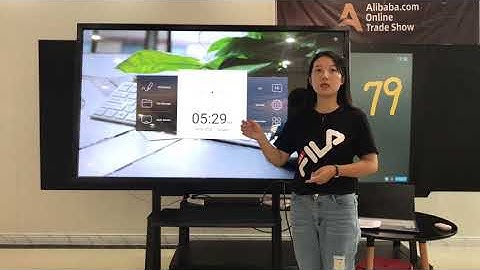Interactive whiteboard boot logo setting with Android 8.0 system