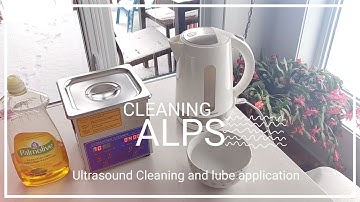 Alps switches ultrasonic cleaning and lubing