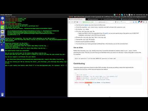 SSL generator demo