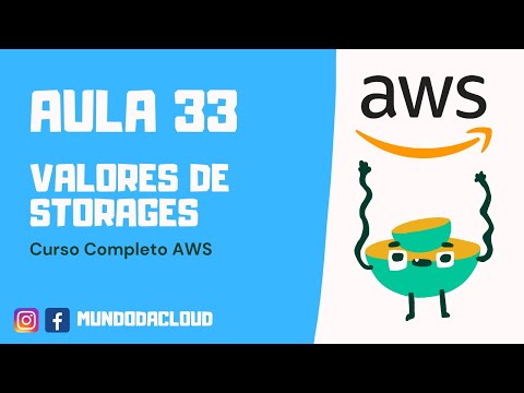Aula 33 - Curso Completo AWS - Valores de Storages