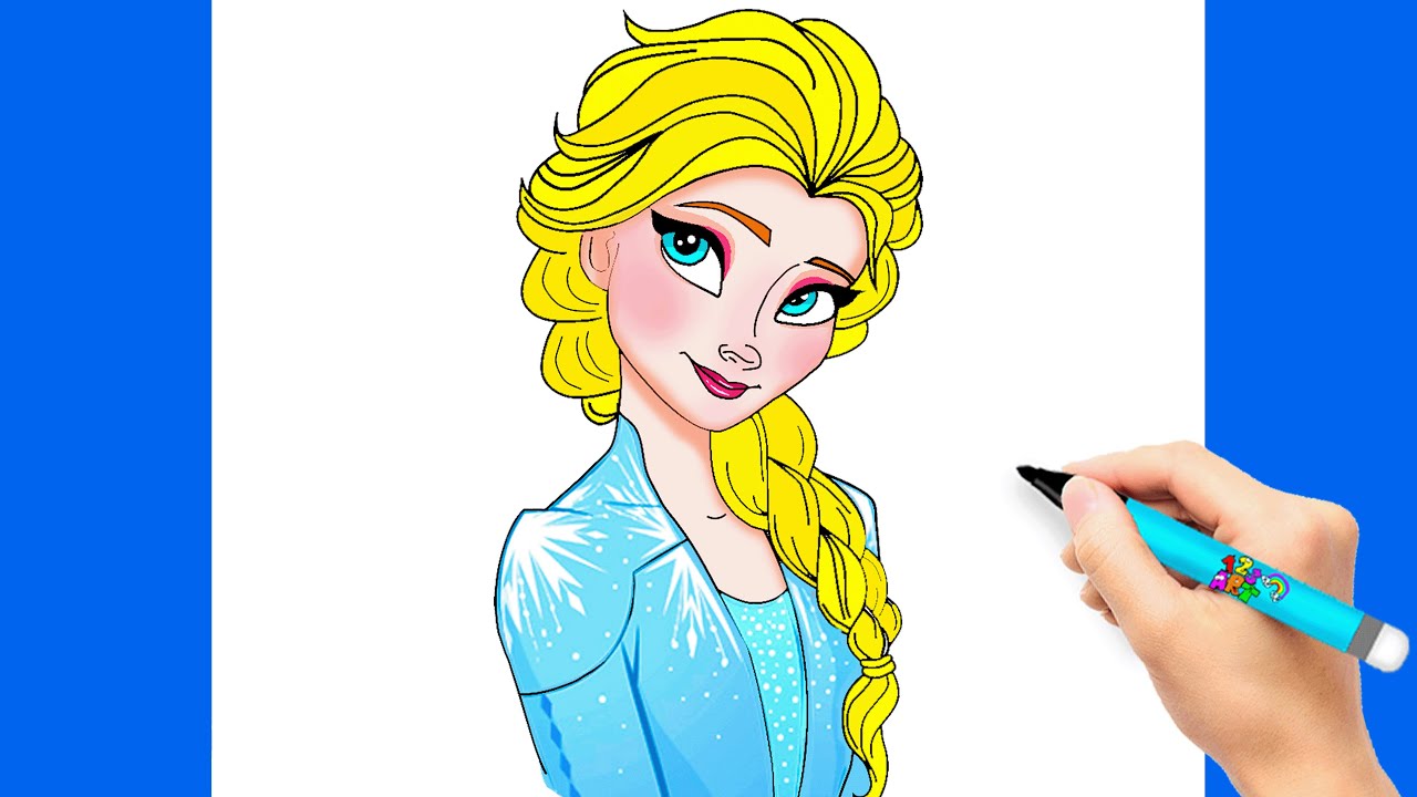 Dessiner Elsa Facilenull