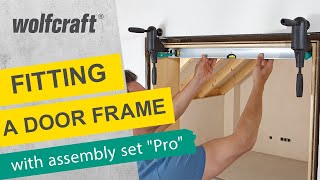 wolfcraft Door frame assembly set "Pro" (part no. 3676000)