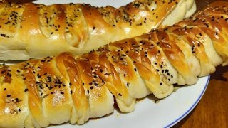 Baguette farcie tunisienne ??? خبزة محشية