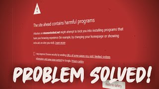 How To Fix Deceptive Site Ahead 2020 Simple way