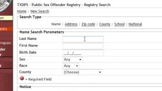 Watch the video first!! this is free!
http://texas.freebackgroundcheck.org/free_public_records_by_state/sex_offenders/
visit link provided and you can fi...