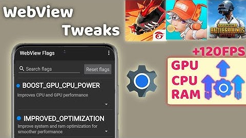 Unlock Peak Android Performance: WebView Tweaks +120fps - No Root