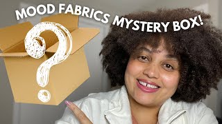I bought a Mood Fabrics Mystery Box! | 10 pounds of fabric! | HONEST reveal & review!