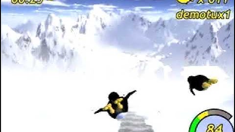 Tux Racer Teaser Trailer - The Linux Penguin In A Game - Old Game Trailer From 2000