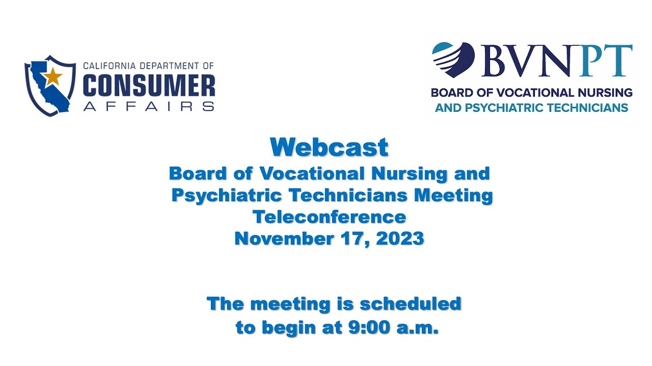 board-of-vocational-nursing-and-psychiatric-technicians-meeting