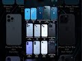 Apple really made blue the cleanest color over time…