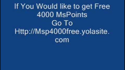 How To Get Free Microsoft Points With No Generator