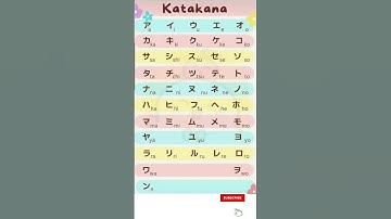 japanese katakana alphabet 🇯🇵💗🔥#sltokyo #learnjapanese #katakana