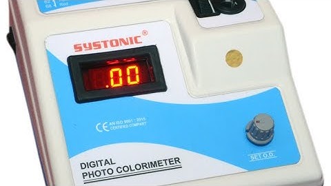 Demo video of Digital Colorimeter S-910 Make SYSTONIC || #systonic #colorimeter
