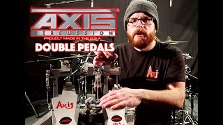 Trying My New Axis Double Bass Drum Pedals (Review and Performance)