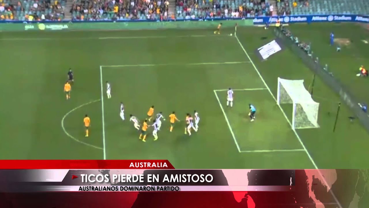 ¿Cómo va Costa Rica con Australia