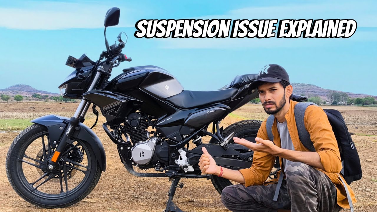 How to Check Rear Shocker Leaks and Engine Oil Issues on Hero Xtreme