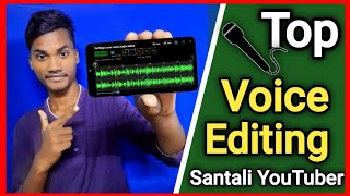 Best Voice Recording App in Santali | Audio Editing Tips in Santali | Santali Tech Video. screenshot 3