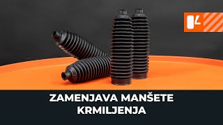 Kako zamenjati Kompletna manseta krmiljenje - video vodič