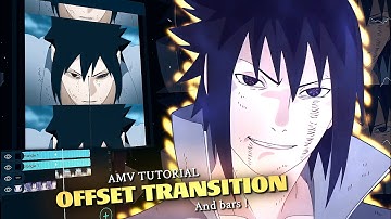 Offset transition and bars - alight motion tutorial