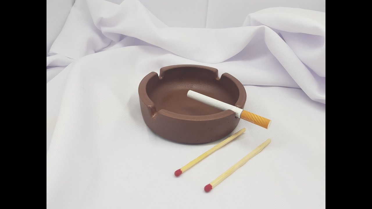 Handmade Ashtray, Ashtray, Concrete Ashtray YouTube
