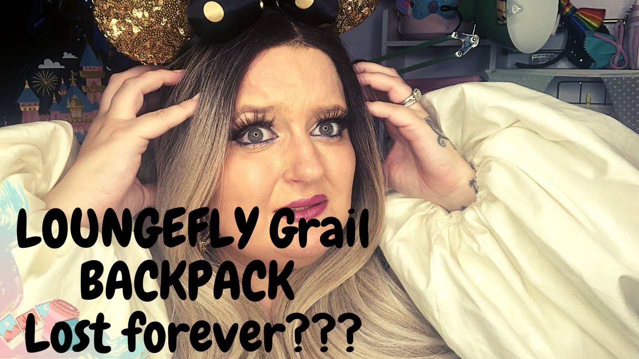 disney loungefly lost forever /loungefly haul 2020/Grail bag disaster!!!