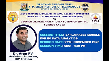 AICTE–ATAL FDP Day 4: Explainable EO Models & Adversarial Attacks (FGSM/PPML)