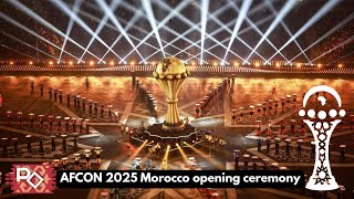 AFCON OPENING CEREMONY Morocco