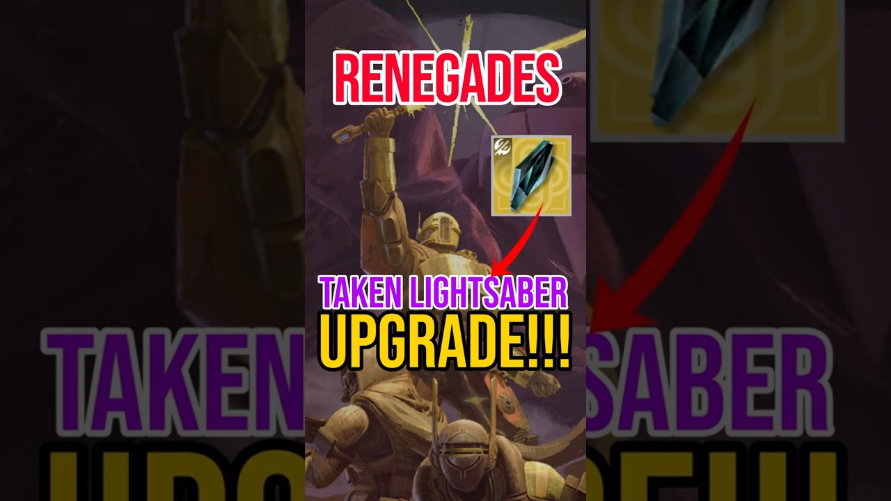 💥 Шанс выпадения кристаллического светового меча Taken! 👍 Destiny 2 Renegades! 4k HDR