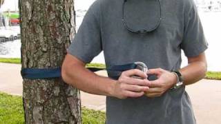 How to set up a slack-line