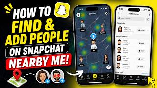 How to Find & Add Nearby Friends on Snapchat | Find New Friends Feature! screenshot 3