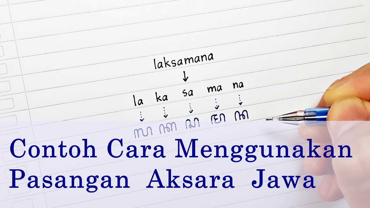 Belajar aksara jawa mudah