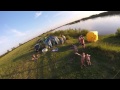 Канск  Полет над  рекой Кан, Анжевка - HD  GoPro HERO+