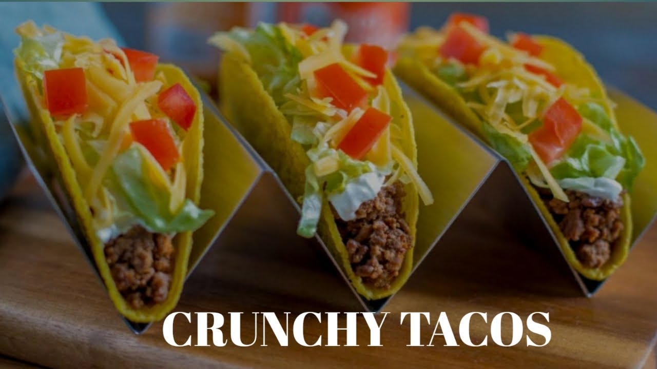 HOW TO MAKE CRUNCHY TACOS / HOW TO MIMIC TACO BELL TACOS - YouTube